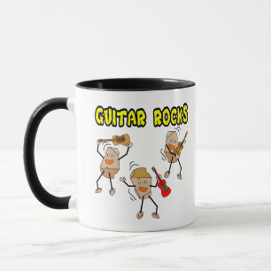Mug Rocks de guitare