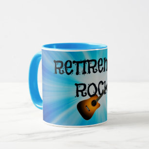 Mug Rocks de retraite—conception de guitare personnali