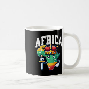 Mug Roi africain Reine Ancêtre Mois de l'histoire des