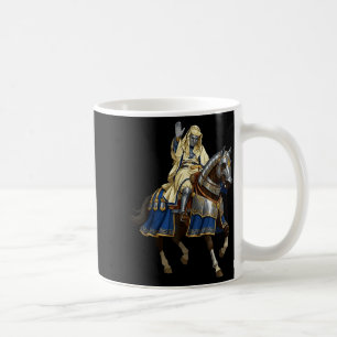 Mug Roi Baldwin Iv Masque Argenté Masque Doré Médiéval
