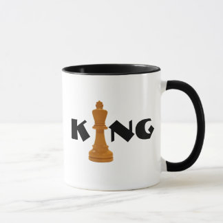 Mug roi d'échecs