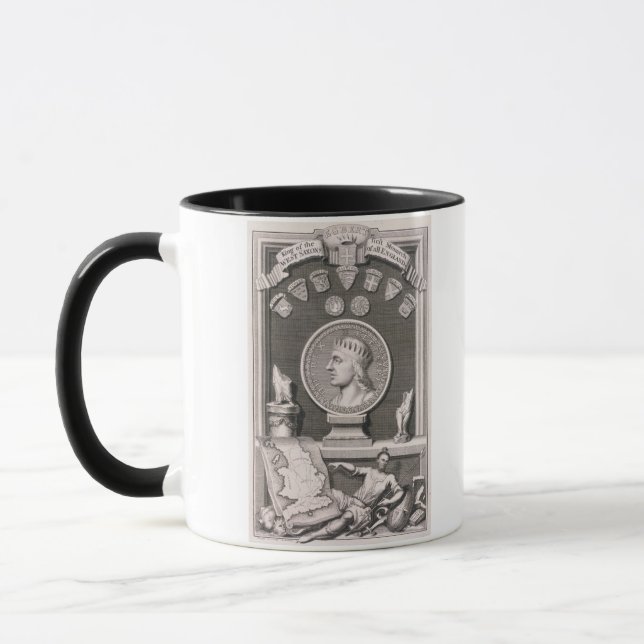 Mug Roi d'Egbert (d.839) des saxons occidentales, (Gauche)