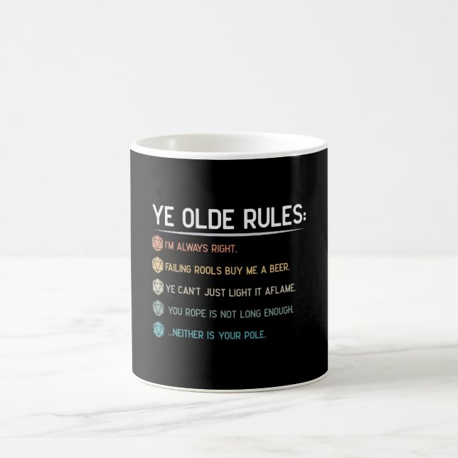 Mug Role Playing Game Rules (Centre)