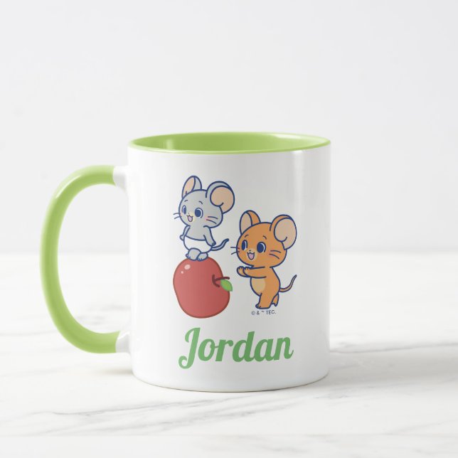 Mug Rollage Anime Tuffy et Jerry Apple (Gauche)