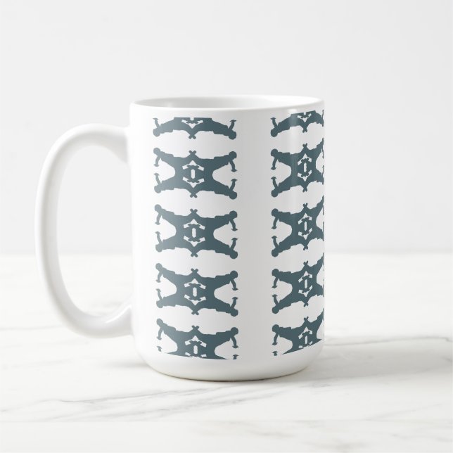 Mug Rolling Inspiré par Feldenkrais - Gris Modern (Gauche)