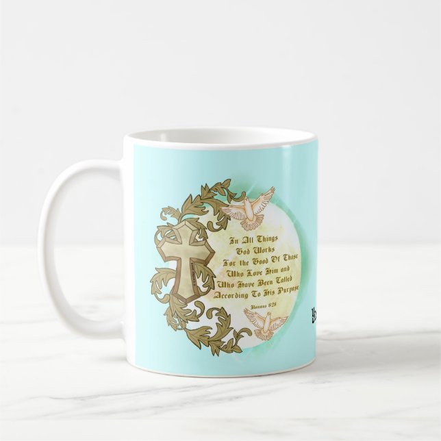 Mug Romains Huit 28 Chrétien (Gauche)