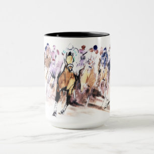 Mug Ron Hevener "Le destin de l'étalon" Signature
