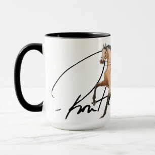 Mug Ron Hevener "Le destin de l'étalon" Signature