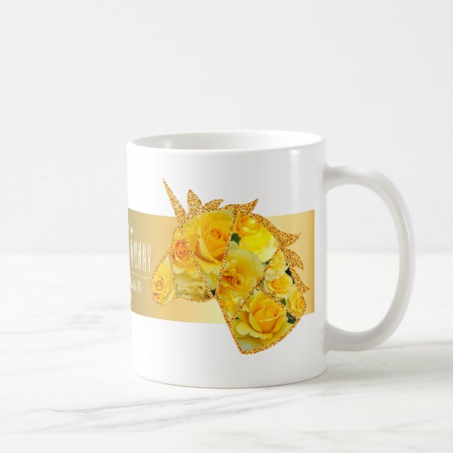 Mug Rosa Gold Bunny (Droite)