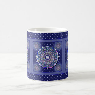 Mug Rosace bleue