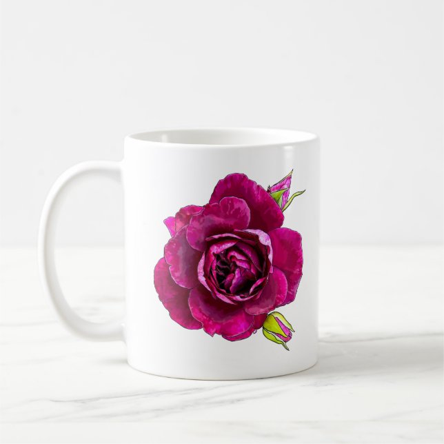 Mug rose (Gauche)