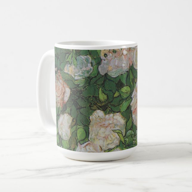 Mug Rose Bush par Vincent Van Gogh (Devant gauche)