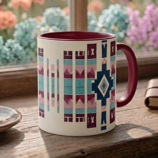 Mug Rose Canyon du Sud-Ouest (Créateur téléchargé)