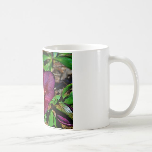 Mug Rose de carême rose Bourgogne (Droite)