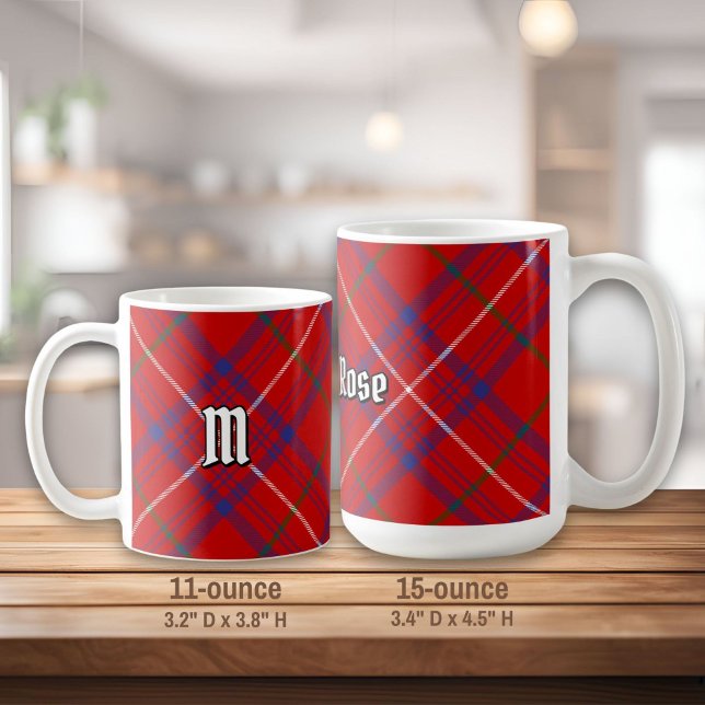 Mug Rose de clan Tartan (Créateur téléchargé)