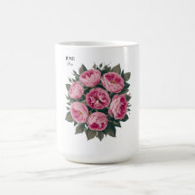 Rose de juin : Fleur d'anniversaire personnalisée