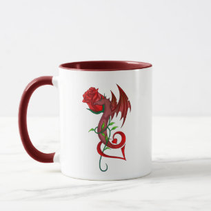 Mug Rose Dragon Lover