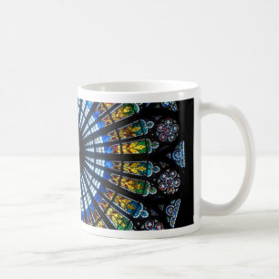 Mug Rose en verre tendu à Strasbourg
