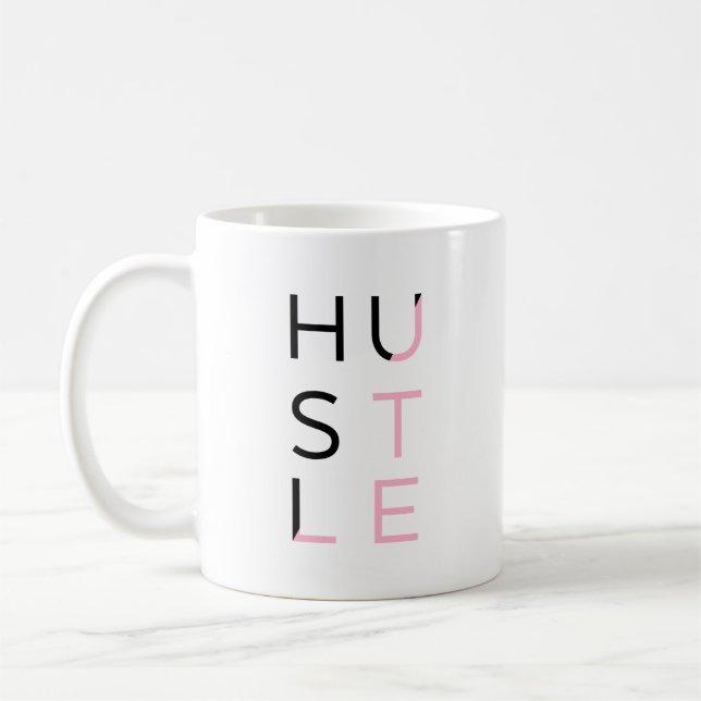 Mug rose et noir (Gauche)