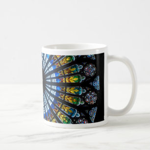 Mug rose fenêtre cathédrale strasbourg