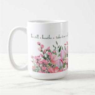 Mug rose floral