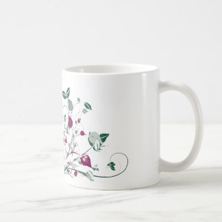 Mug rose floral