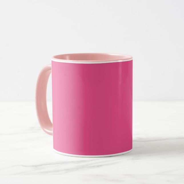 Mug Rose intense (Devant gauche)