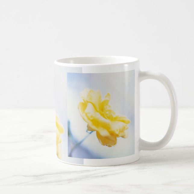 Mug Rose jaune (Droite)