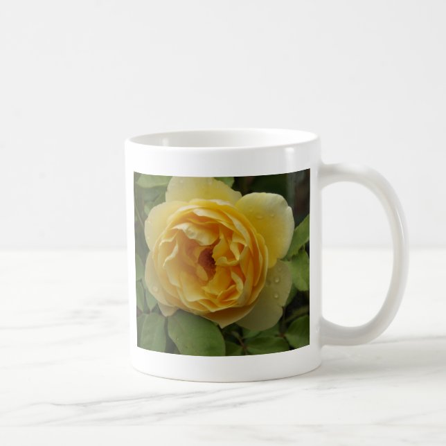 Mug Rose jaune (Droite)