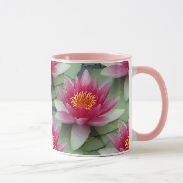 Mug Rose Lotus Water Lily (Droite)