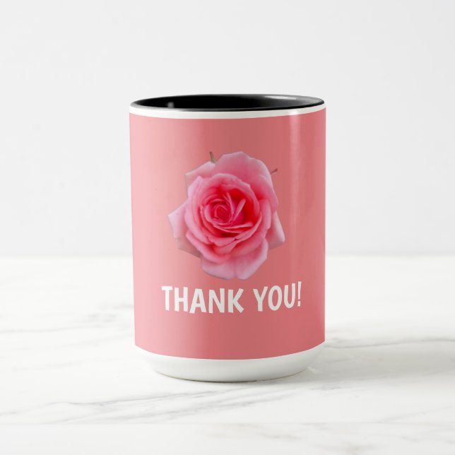 Mug rose Merci (Centre)