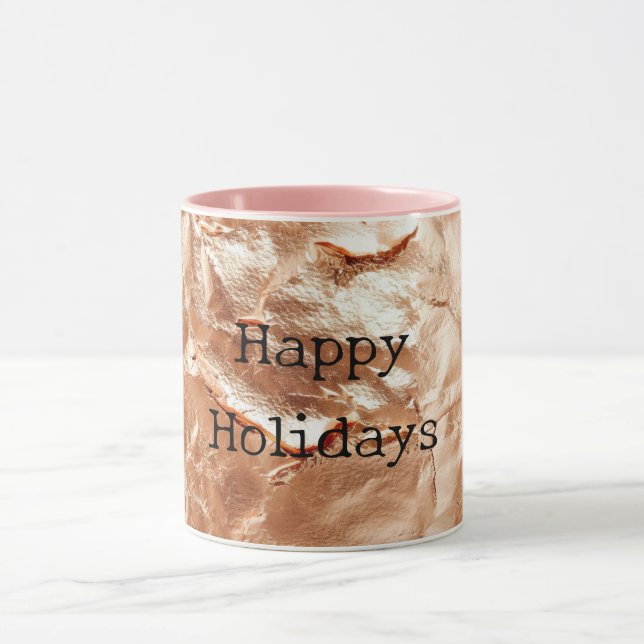 Mug Rose Peach Gold Glam (Centre)