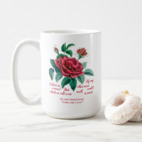Rose rouge vintage Shakespeare "Roméo et Juliette"