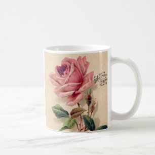 Mug Rose vintage