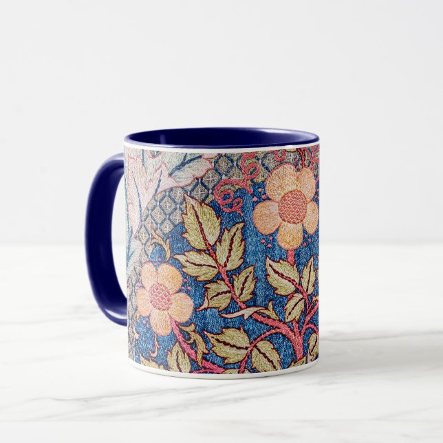 Mug Rose Wreath, William Morris (Devant gauche)
