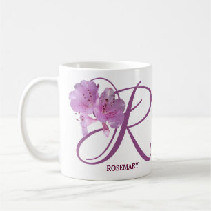 Mug Rosemary nom Rosemary rose fleurs boho