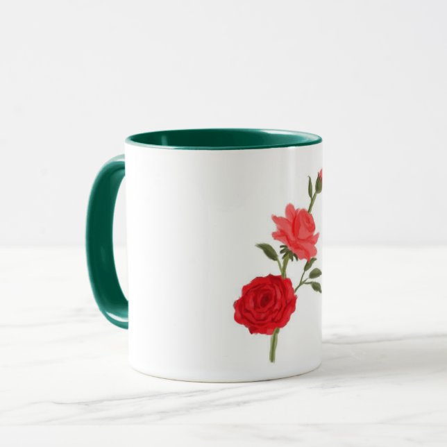 Mug Roses (Devant gauche)