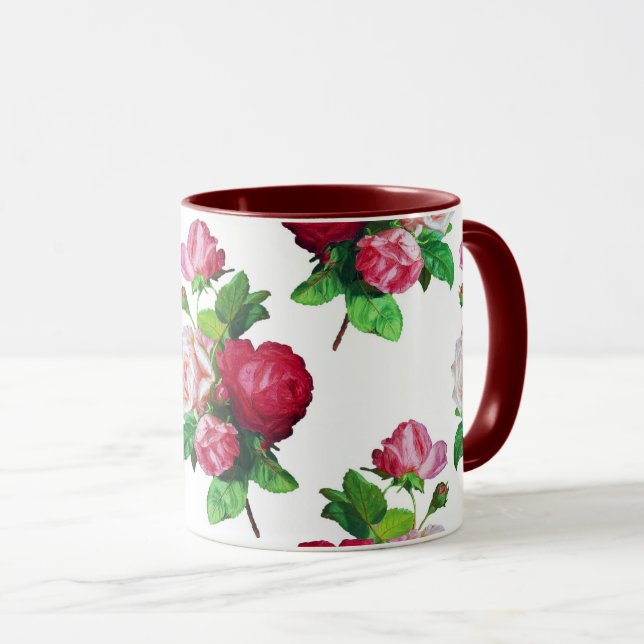 Mug Roses à profusion (Devant droit)