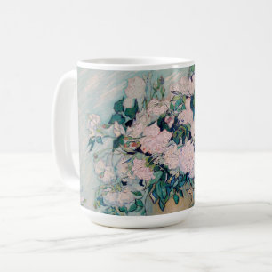 Mug Roses blanches-1890-Vincent van Gogh   