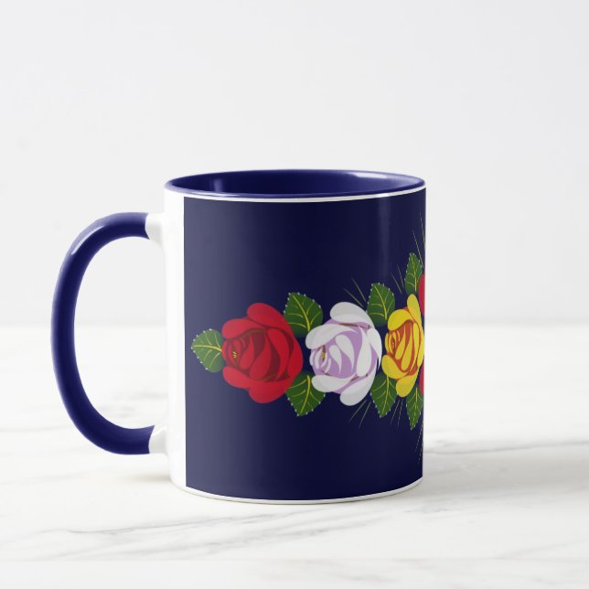Mug Roses britanniques de canal (Gauche)