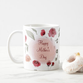 MUG ROSES DE LA JOURNÉE DE LA MÈRE AMOUR