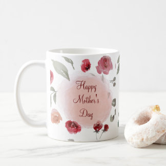 MUG ROSES DE LA JOURNÉE DE LA MÈRE AMOUR