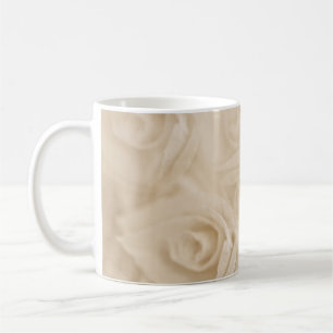 Mug Roses papier Sepia