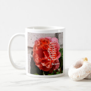 Mug Roses parmi les épines Citation Abe Lincoln