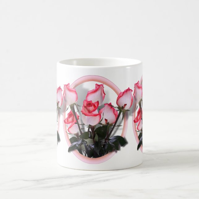 Mug Roses pour maman pour la fête des mères (Centre)