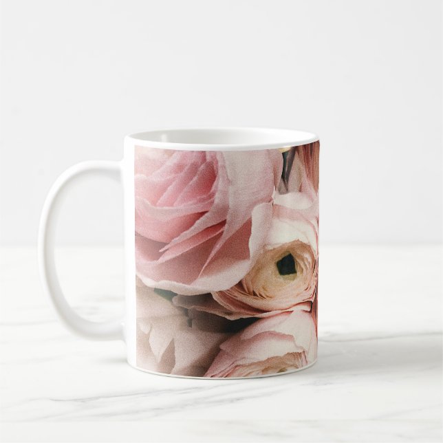 Mug Roses roses (Gauche)