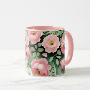 Mug Roses roses et rubans
