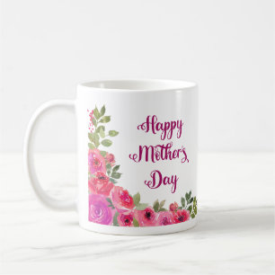 Mug Roses roses Joyeuses Fête des Mères