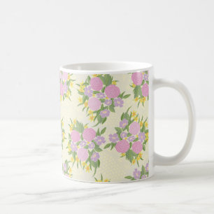 Mug Roses roses roses, Roses sauvages et fleurs jaunes