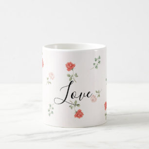 Mug Roses Roses Roses Rouges Romantiques Amour